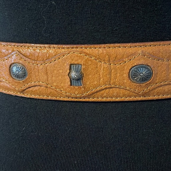 Fred Coen Leather Belt - Picture 5 of 9
